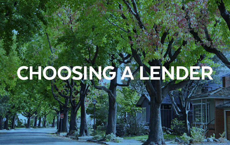 "Guide To Choosing The Right Lender" 